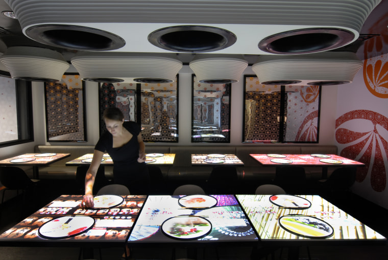 Image: The Asian-fusion menu at Inamo is beamed down